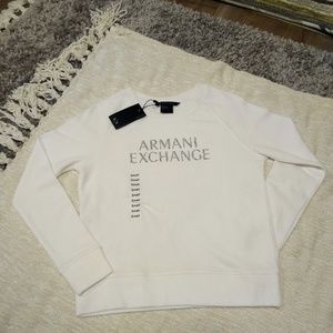 A|X Armani Exchange Women's Logo Sweatshirt